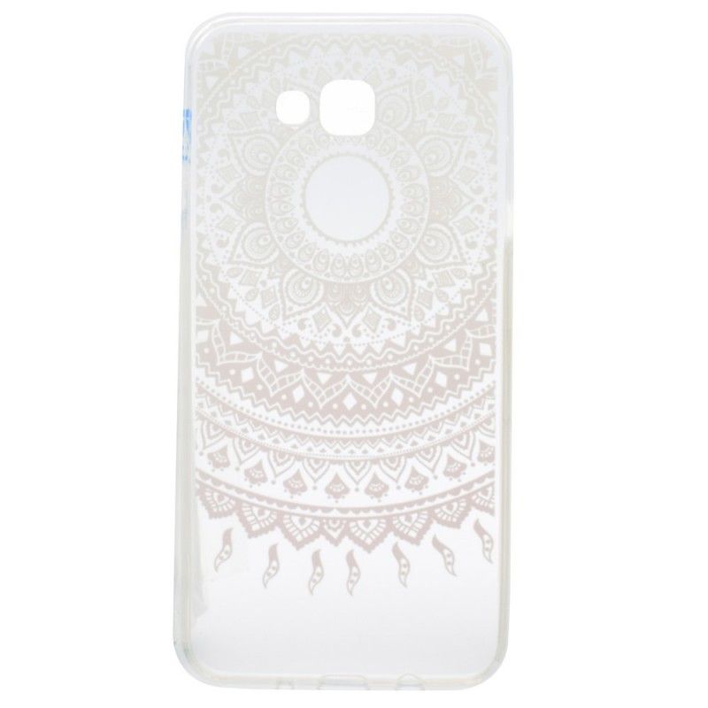 Etui Samsung Galaxy A5 2017 Różowy Przezroczysta Kolorowa Mandala Etui Ochronne