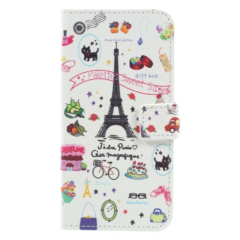 Obudowa Samsung Galaxy A5 2017 Etui na Telefon Kocham Paryż