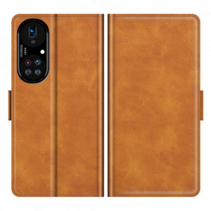 Etui Folio Huawei P50 Pro Styl Skórzany Design