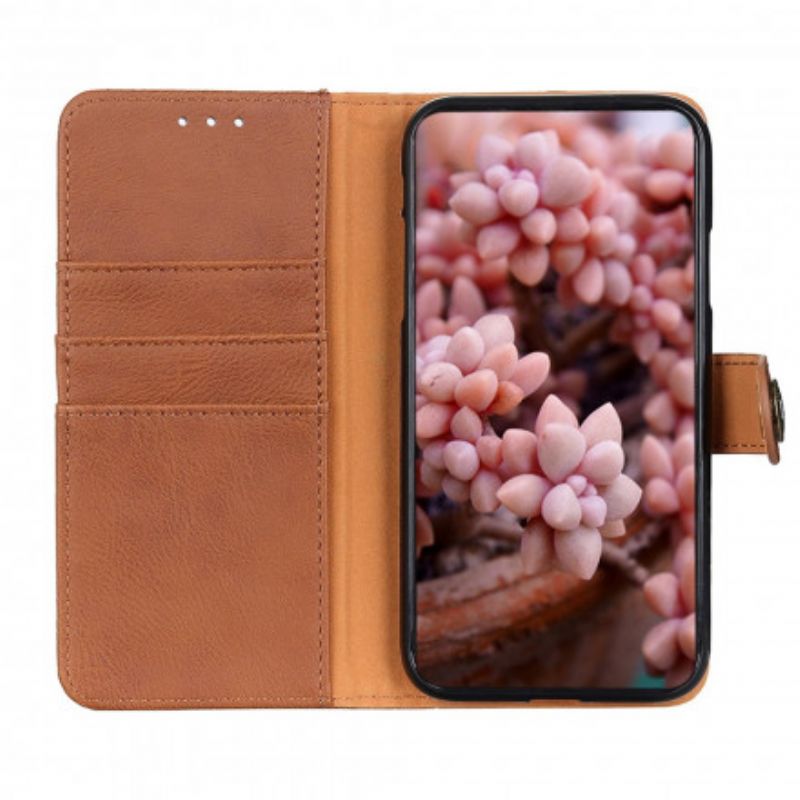 Etui Folio Moto G100 Sztuczna Skóra Khazneh Etui Ochronne