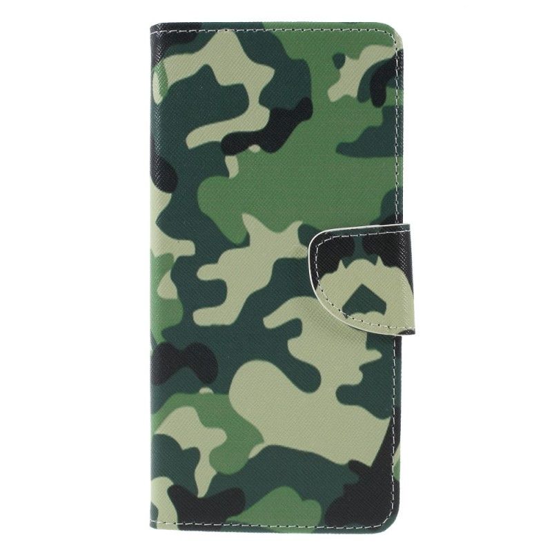 Etui Folio Samsung Galaxy A9 Kamuflaż Wojskowy