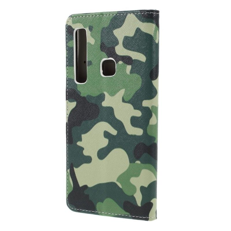 Etui Folio Samsung Galaxy A9 Kamuflaż Wojskowy