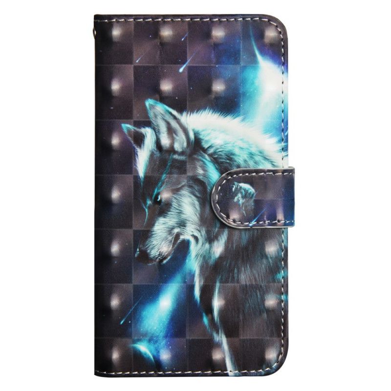 Etui Folio Samsung Galaxy A9 Majestatyczny Wilk