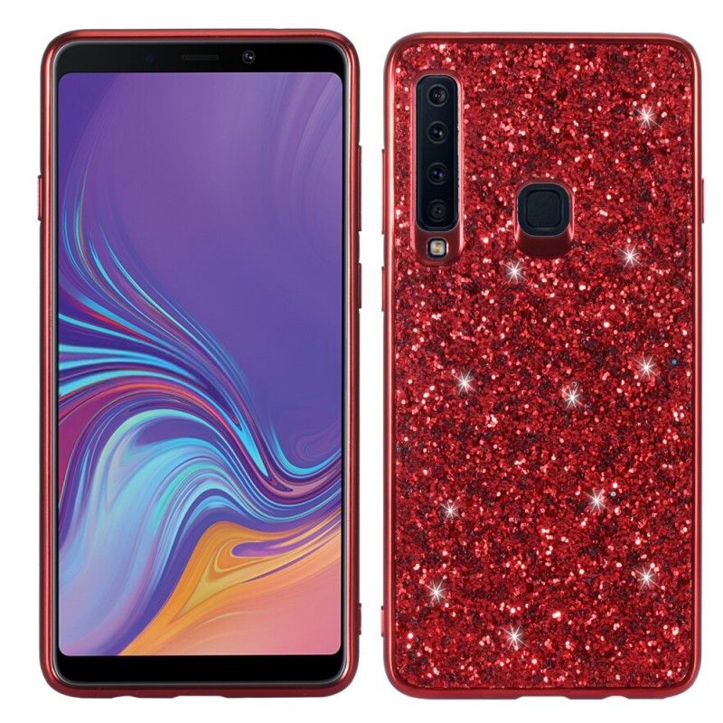 Futerały Samsung Galaxy A9 Czerwony Czarny Etui na Telefon Ja Jestem Blaskiem