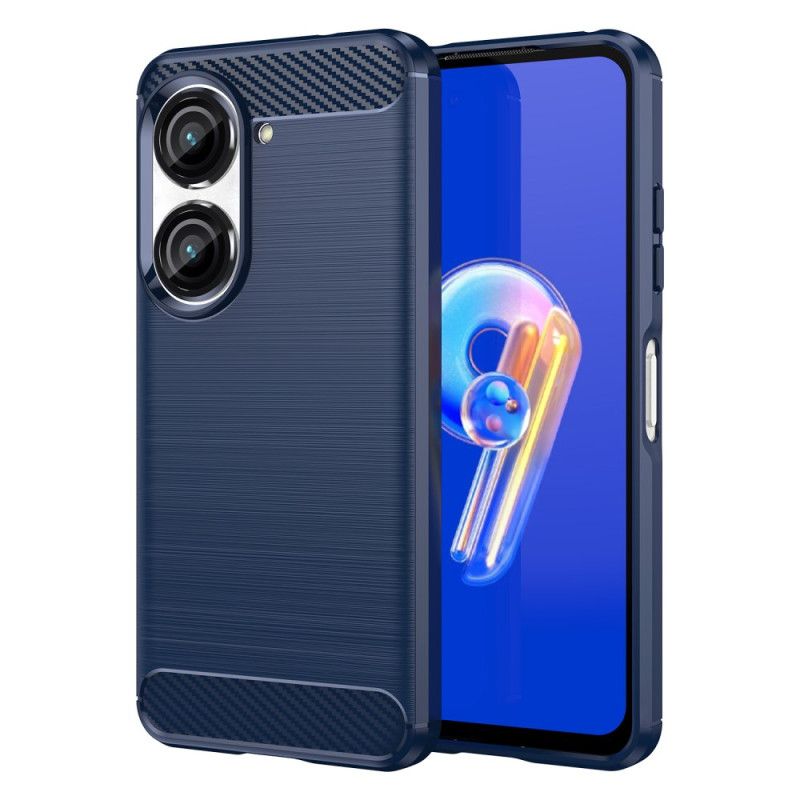 Etui Asus Zenfone 10 Szczotkowane Włókno Węglowe Etui Ochronne