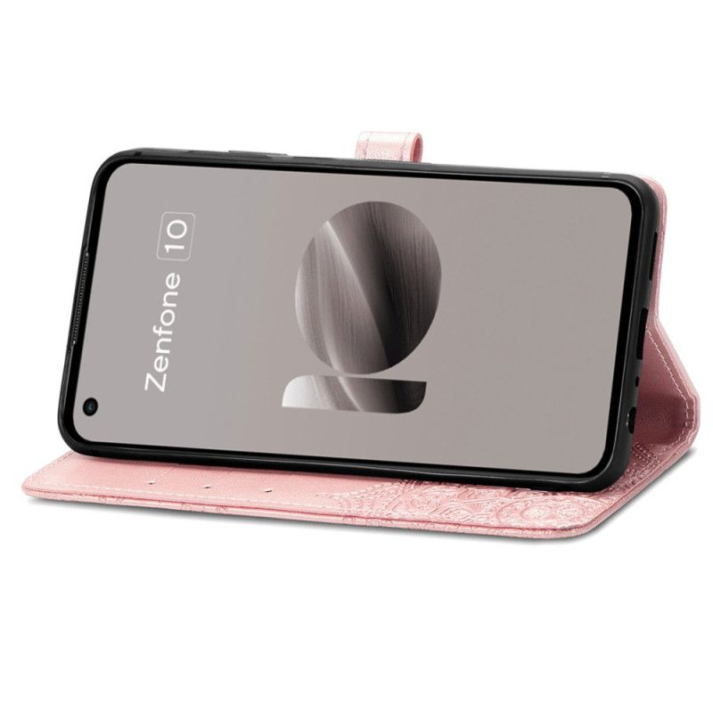 Etui Folio Asus Zenfone 10 Mandala Barokowa Etui Ochronne