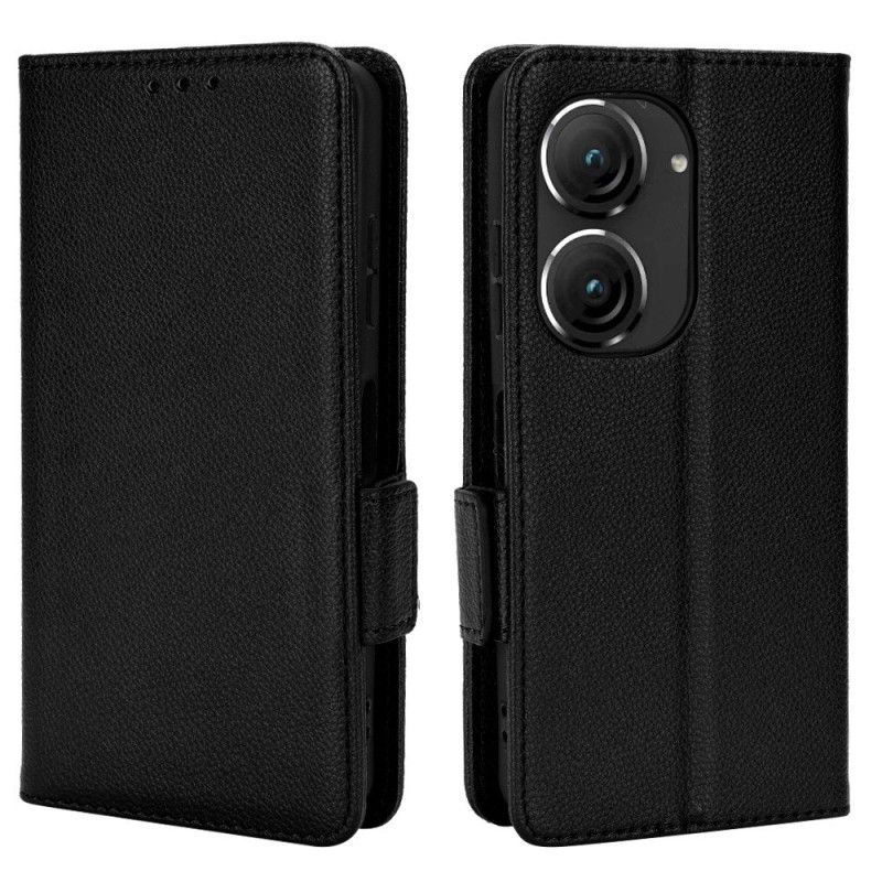 Etui Folio Asus Zenfone 10 Styl Lychee Leather