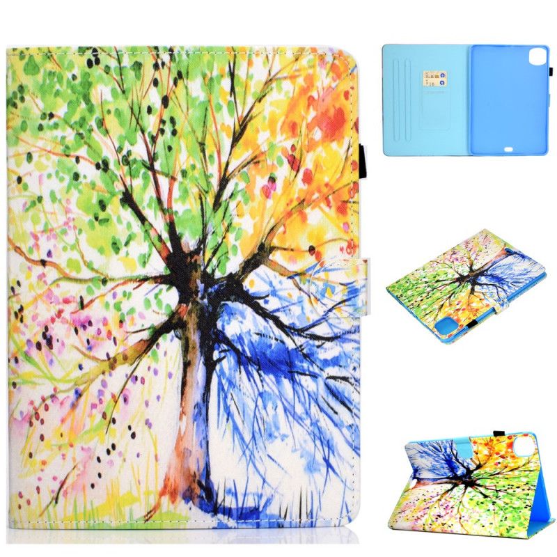 Etui Folio iPad Air 10.9" (2020) Drzewo Akwarelowe Etui Ochronne