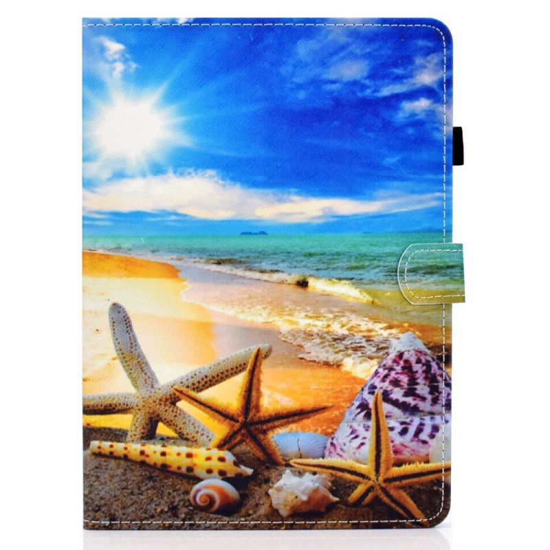 Obudowa iPad Air 10.9" (2020) Jasnoniebieski Ciemnoniebieski Plaża Marzeń