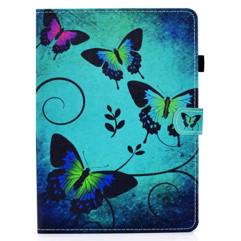 Pokrowce iPad Air 10.9" (2020) Zielone Motyle