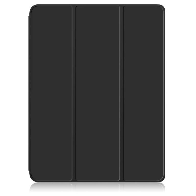 Smart Case iPad Air 10.9" (2020) Szary Czarny Uchwyt Na Rysik Z Imitacji Skóry Liczi