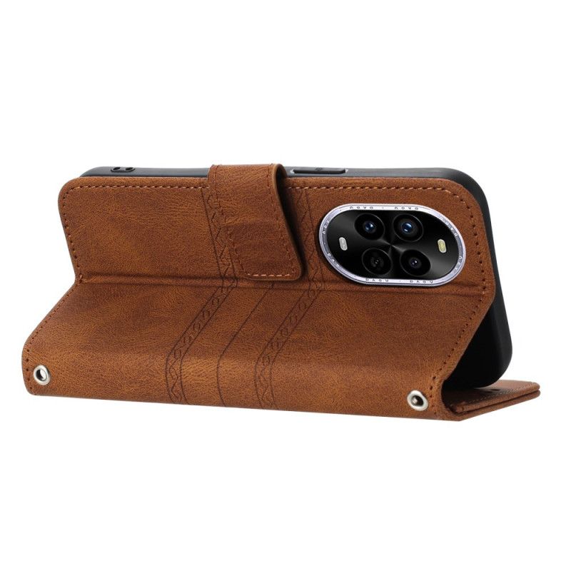 Etui Folio Do Huawei Nova 13 Pro Podwójny Fryz