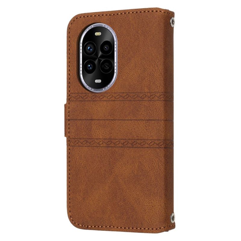 Etui Folio Do Huawei Nova 13 Pro Podwójny Fryz