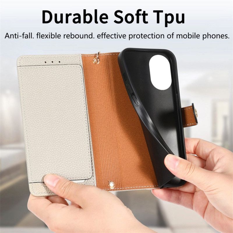 Etui Folio Huawei Nova 13 Pro Ochrona Rfid Z Motywem Serca Etui Ochronne