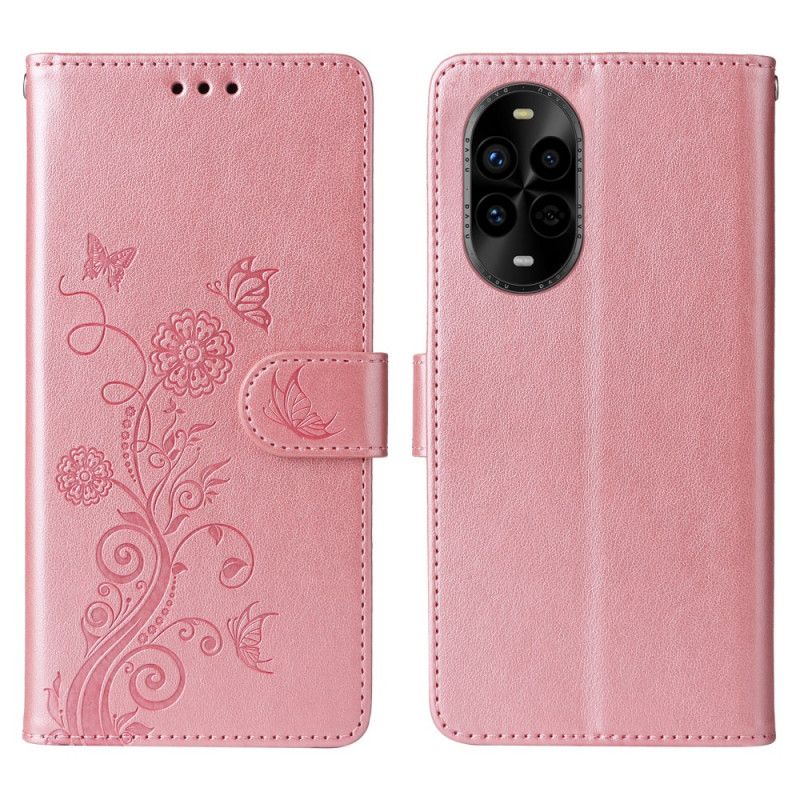 Etui Folio Huawei Nova 13 Pro Wzór Kwiatowy