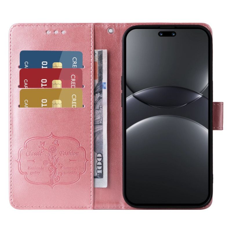 Etui Folio Huawei Nova 13 Pro Wzór Kwiatowy