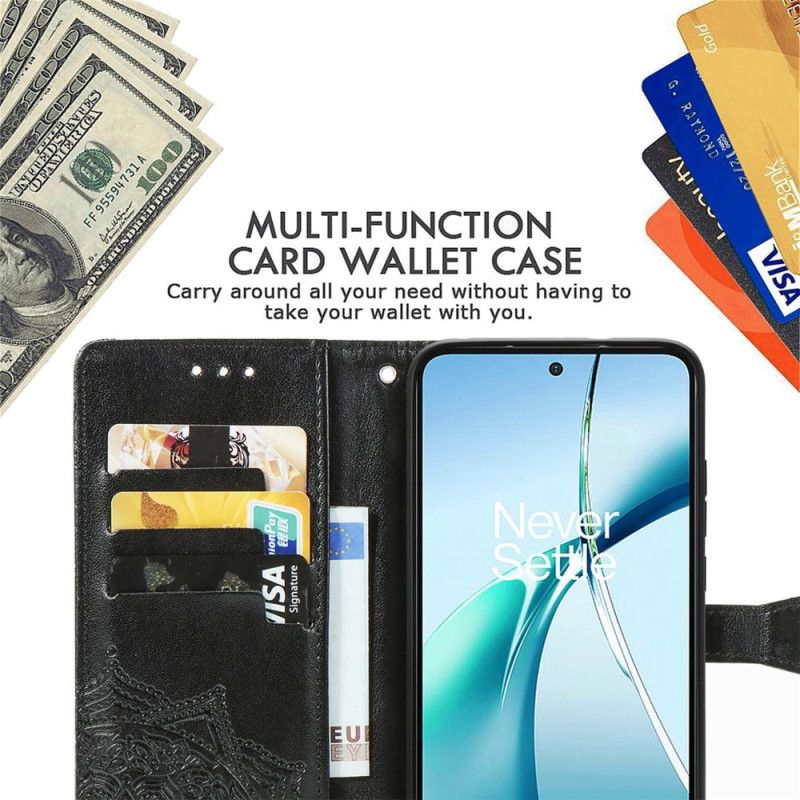 Skórzany Futerał Huawei Nova 13 Pro Etui Na Telefon Barokowa Mandala