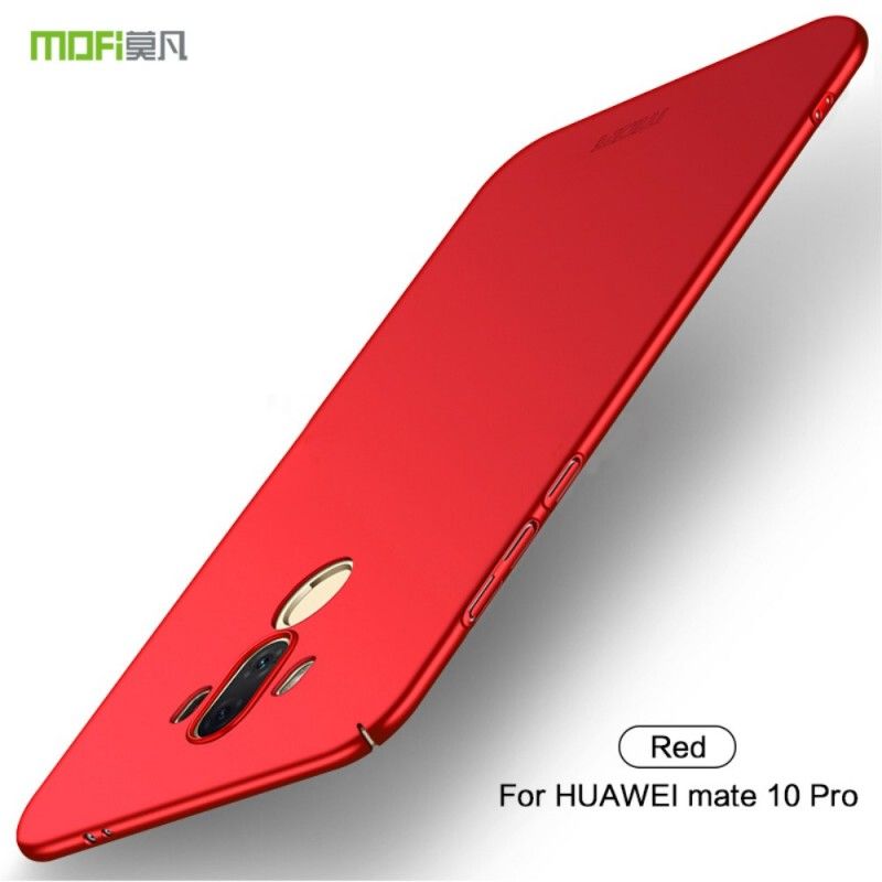 Etui Huawei Mate 10 Pro Czerwony Czarny Mofi