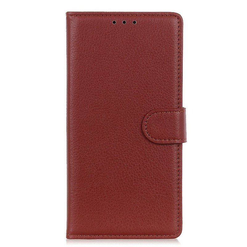 Etui Folio do Xiaomi Redmi Note 12 4G Tradycyjna Sztuczna Skóra