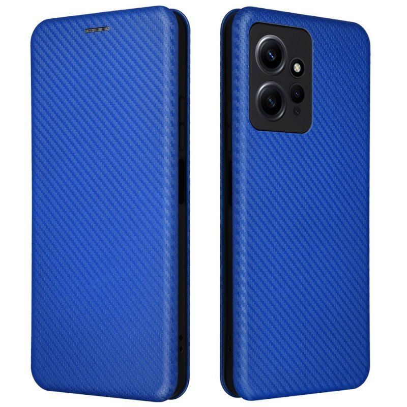 Etui Na Telefon do Xiaomi Redmi Note 12 4G Etui Folio Włókno Węglowe