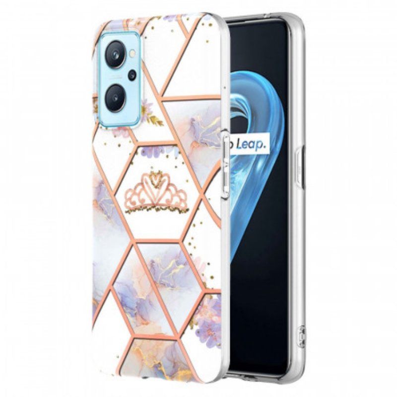 Etui do Realme 9i Marmurkowa Korona