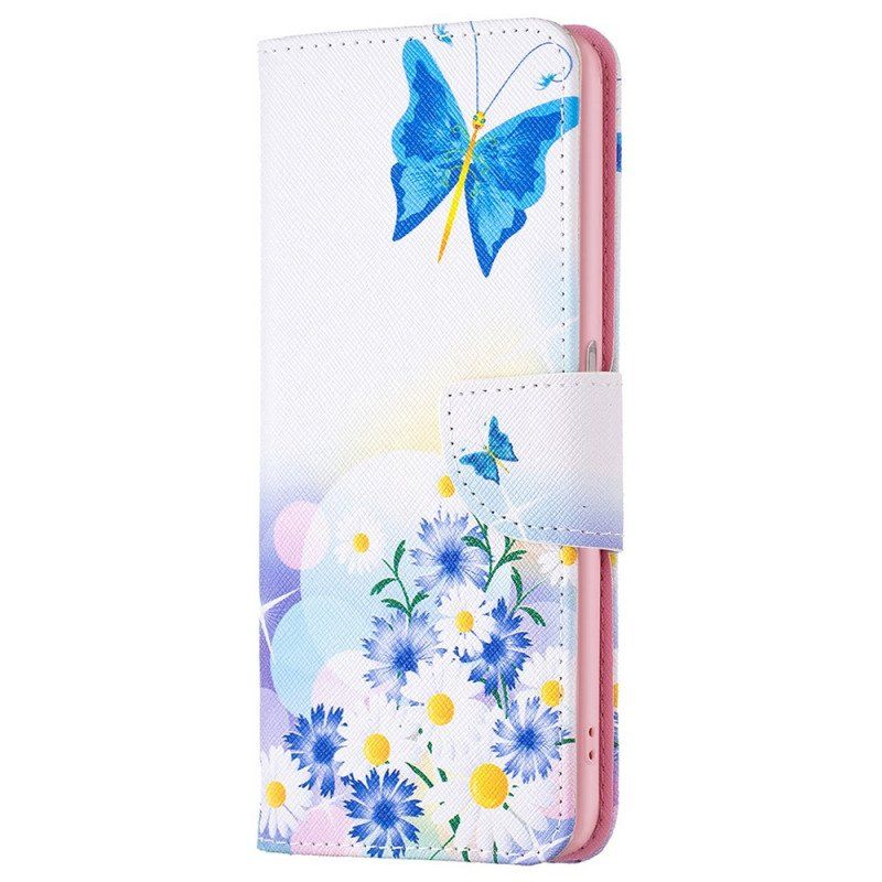 Etui Folio do Realme 9i Motyle