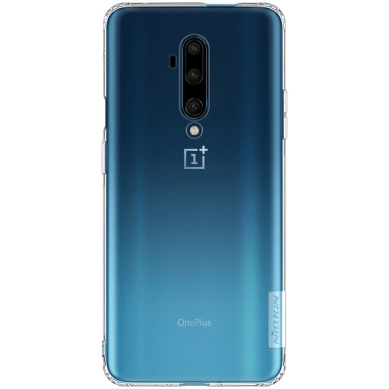 Etui OnePlus 7T Pro Przezroczysty Szary Przezroczysty Nillkin