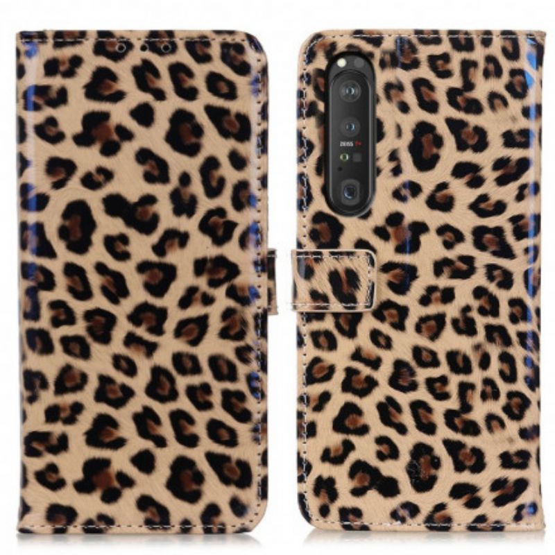 Etui Folio Do Sony Xperia 1 Iii Lampart