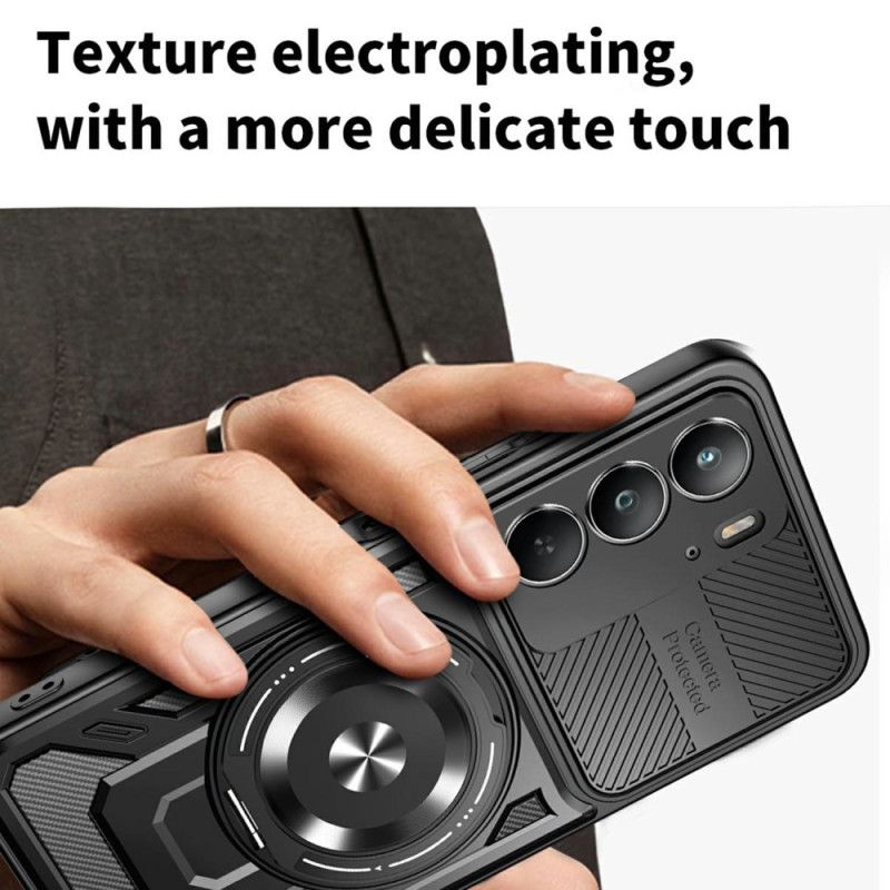 Etui Do Realme 14x 5g Magnetyczna Z Obrotową Podstawką