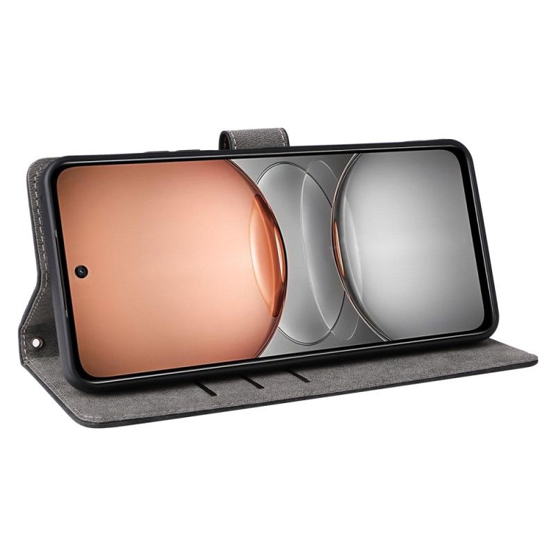 Etui Folio Realme 14x 5g Ochrona Rfid Z Efektem Zamszu Etui Ochronne