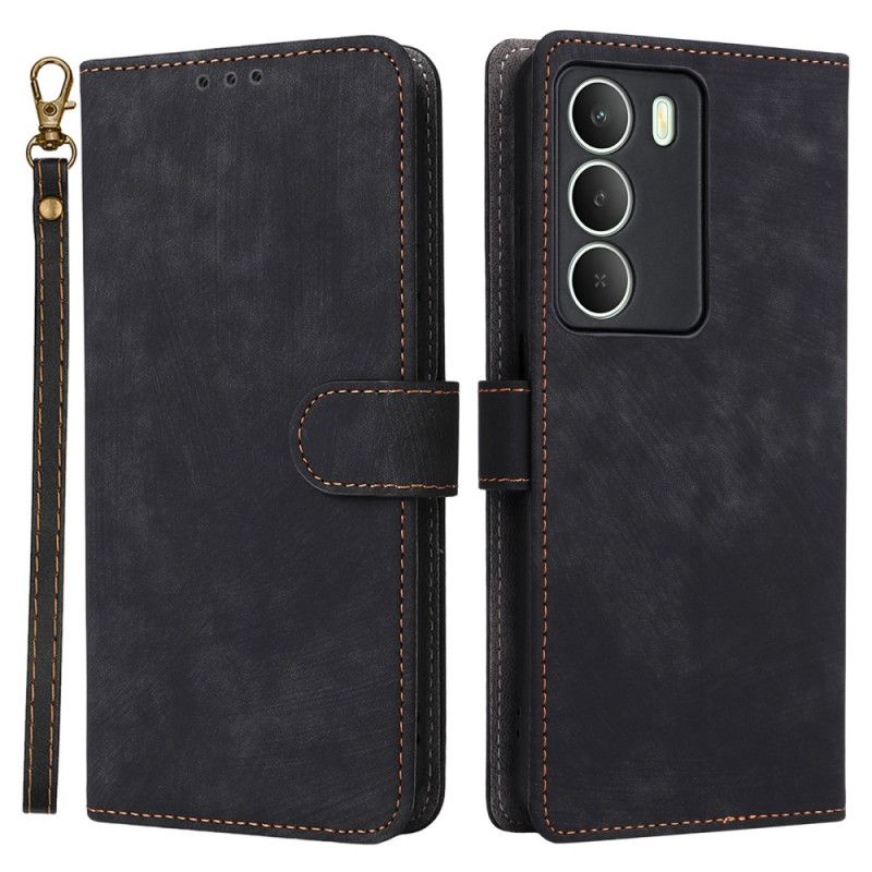 Etui Folio Realme 14x 5g Ochrona Rfid Ze Skóry Syntetycznej Skóra