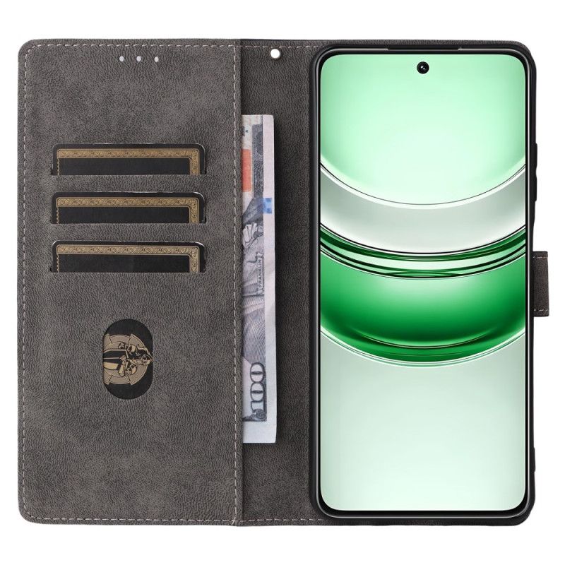 Etui Folio Realme 14x 5g Ochrona Rfid Ze Skóry Syntetycznej Skóra