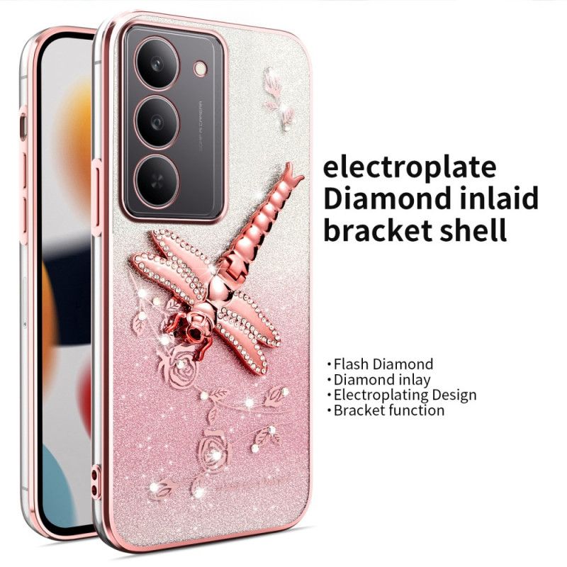 Etui Realme 14x 5g Wieszak Na Pierścionki Kadem W Kształcie Ważki