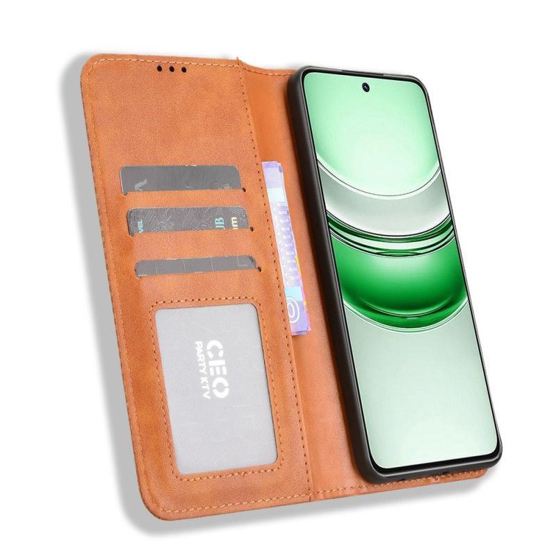 Flip Kotelot Do Realme 14x 5g Wzór Vintage