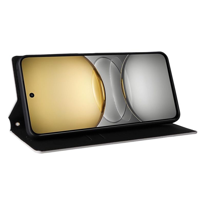 Flip Kotelot Realme 14x 5g Etui Na Telefon Wzór W Romby