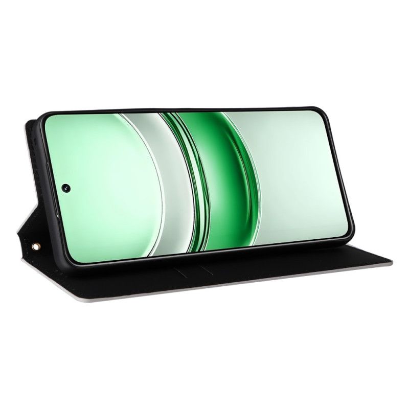 Flip Kotelot Realme 14x 5g Etui Na Telefon Wzór W Romby