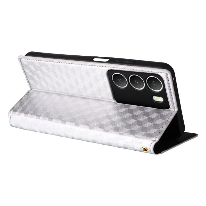 Flip Kotelot Realme 14x 5g Etui Na Telefon Wzór W Romby