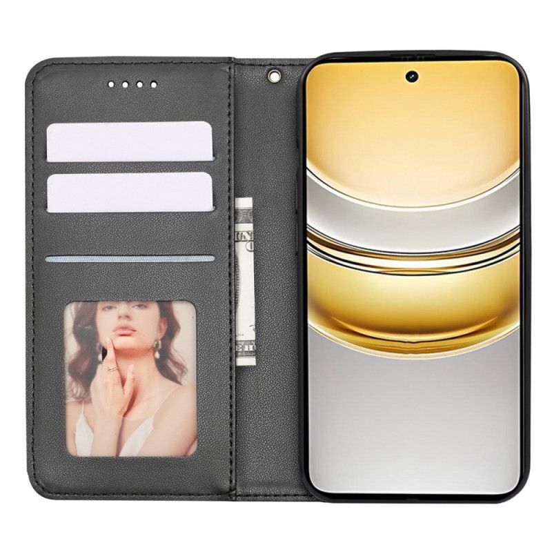 Flip Kotelot Realme 14x 5g Pasek W Kratkę