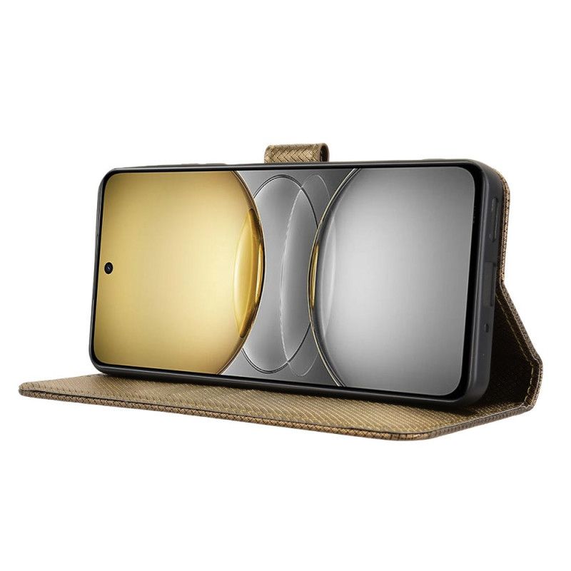 Obudowa Realme 14x 5g Etui Na Telefon Przeszycia Na Pasku