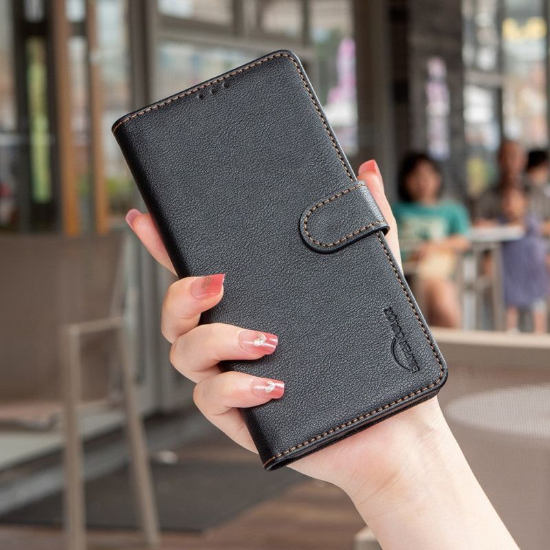 Skórzany Futerał Realme 14x 5g Etui Na Telefon Blokada Rfid Kolor Binfen