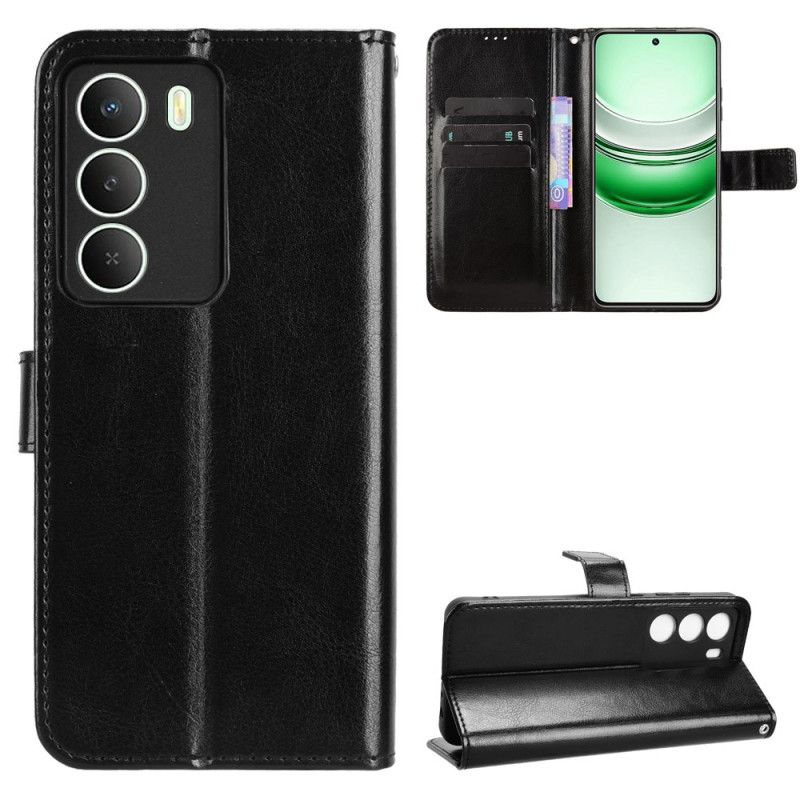 Skórzany Futerał Realme 14x 5g Etui Na Telefon Jaskrawa Skóra Syntetyczna