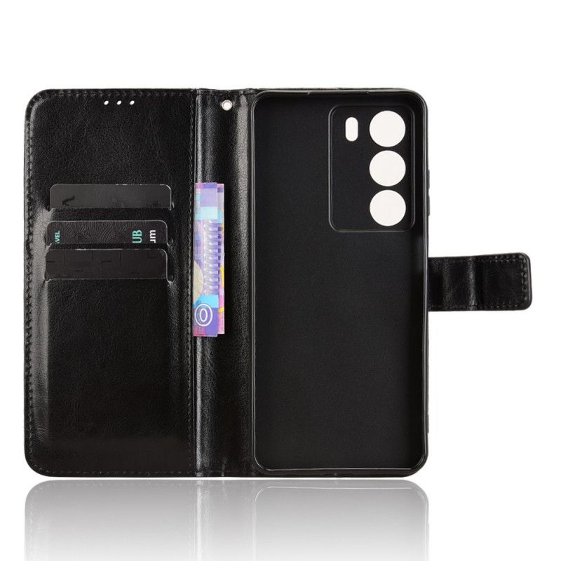 Skórzany Futerał Realme 14x 5g Etui Na Telefon Jaskrawa Skóra Syntetyczna