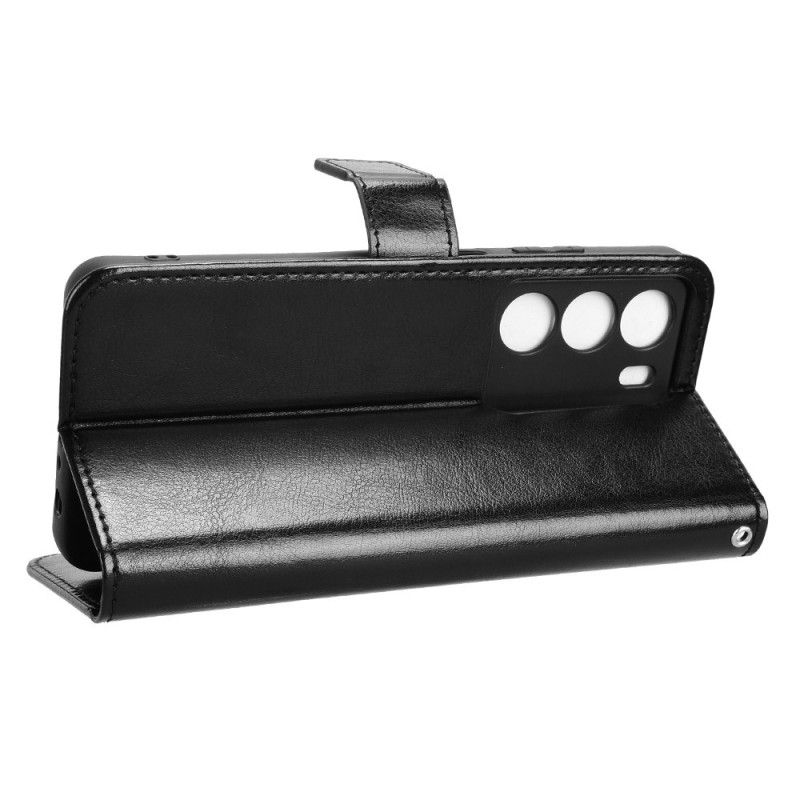 Skórzany Futerał Realme 14x 5g Etui Na Telefon Jaskrawa Skóra Syntetyczna