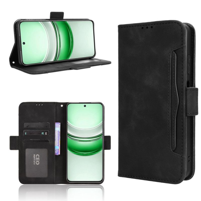 Skórzany Futerał Realme 14x 5g Etui Na Telefon Wiele Kart