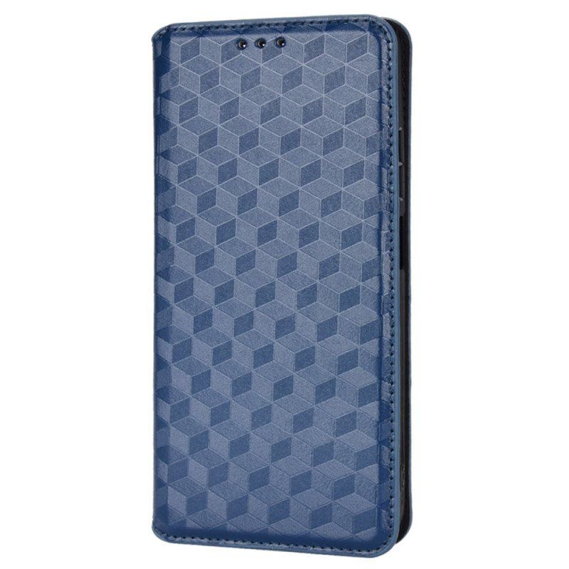 Etui Na Telefon do Poco X4 Pro 5G Etui Folio Tekstura 3d