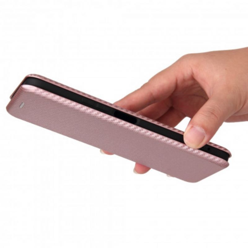 Flip Kotelot Xiaomi Mi 11t / 11t Pro Etui Na Telefon Kolorowe Włókno Węglowe