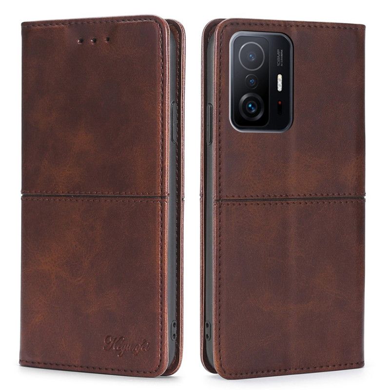 Flip Kotelot Xiaomi Mi 11t / 11t Pro Styl Skórzany Couture Etui Ochronne
