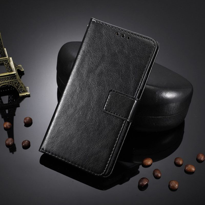 Etui Folio Oppo Find N5 Błyszcząca Sztuczna Skóra