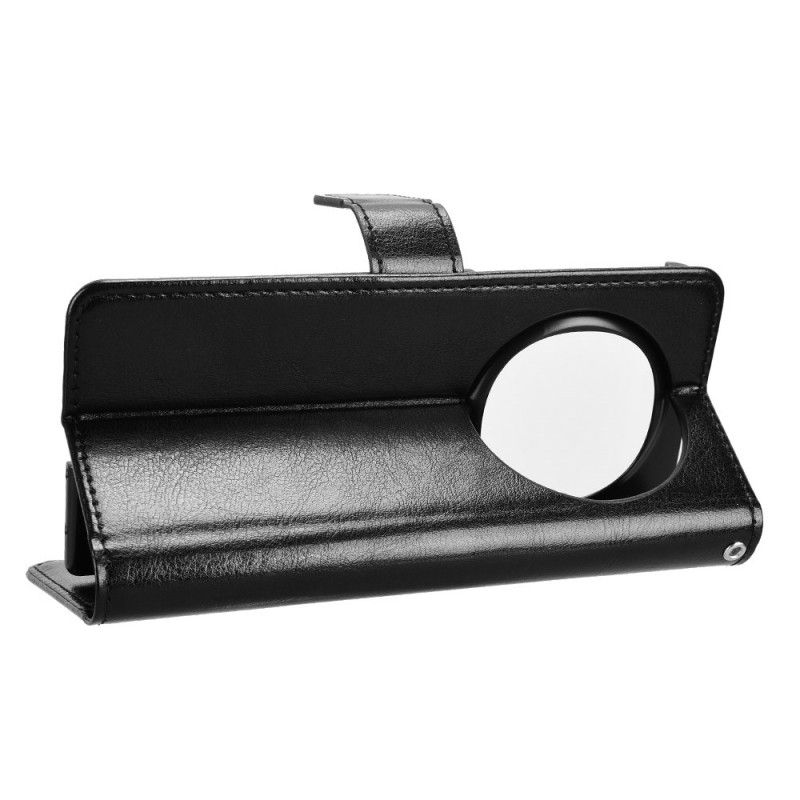 Etui Folio Oppo Find N5 Błyszcząca Sztuczna Skóra