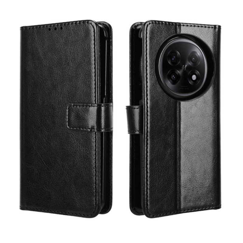 Etui Folio Oppo Find N5 Błyszcząca Sztuczna Skóra